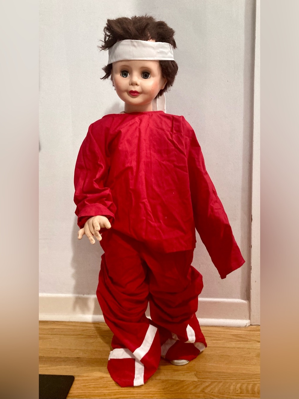 Vintage Handmade Karate Kid 3pc Halloween Costume